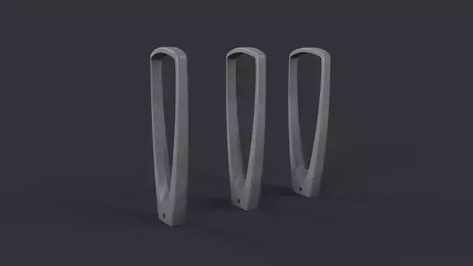 Bike Rack 22 PBR Game Ready