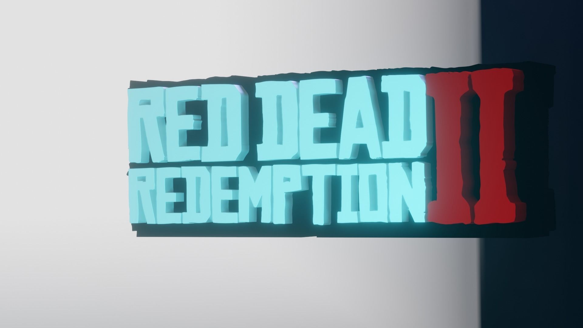 Red Dead Redemption II Logo 3D model 3D printable | CGTrader