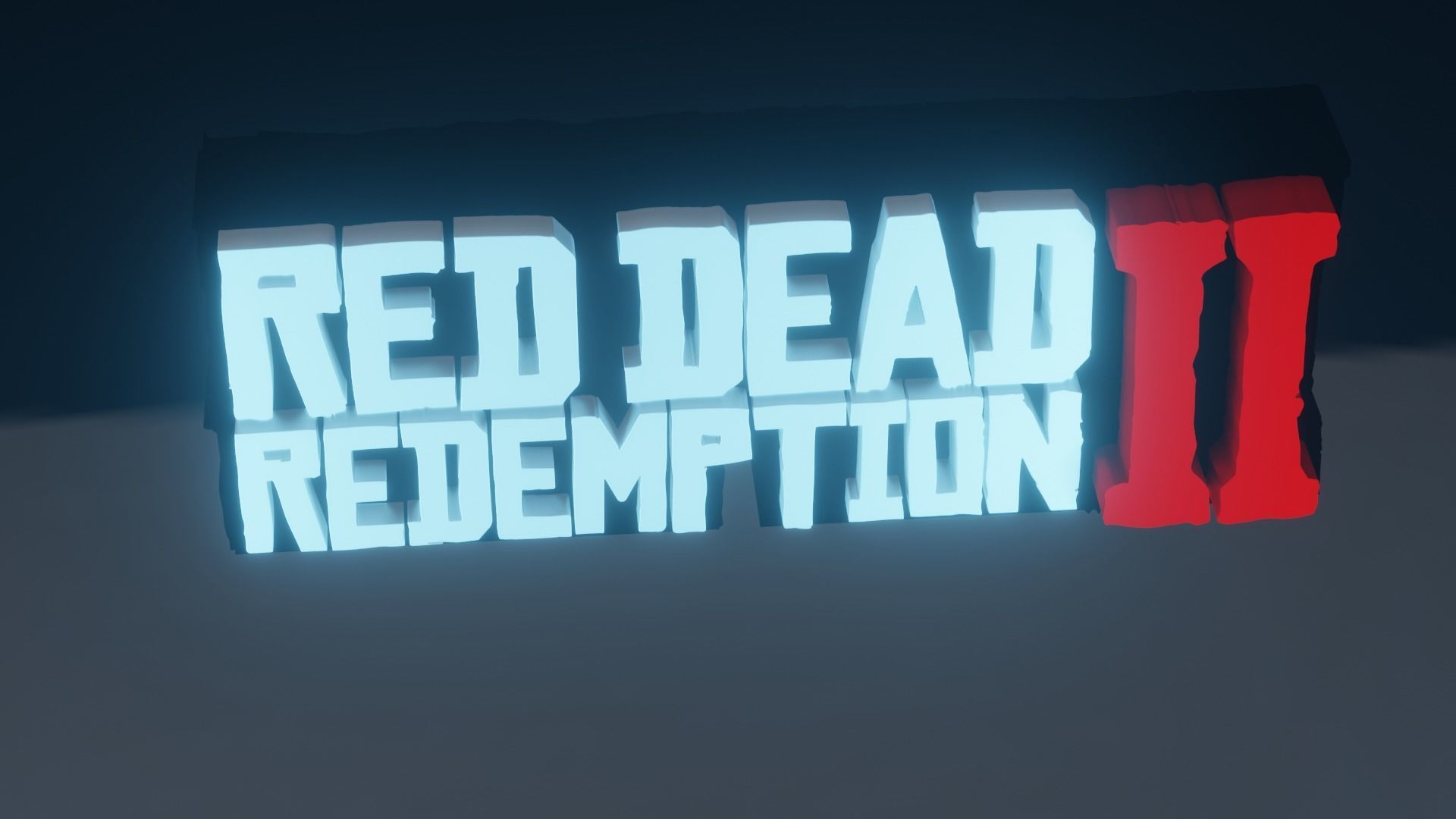 Red Dead Redemption II Logo 3D model 3D printable | CGTrader
