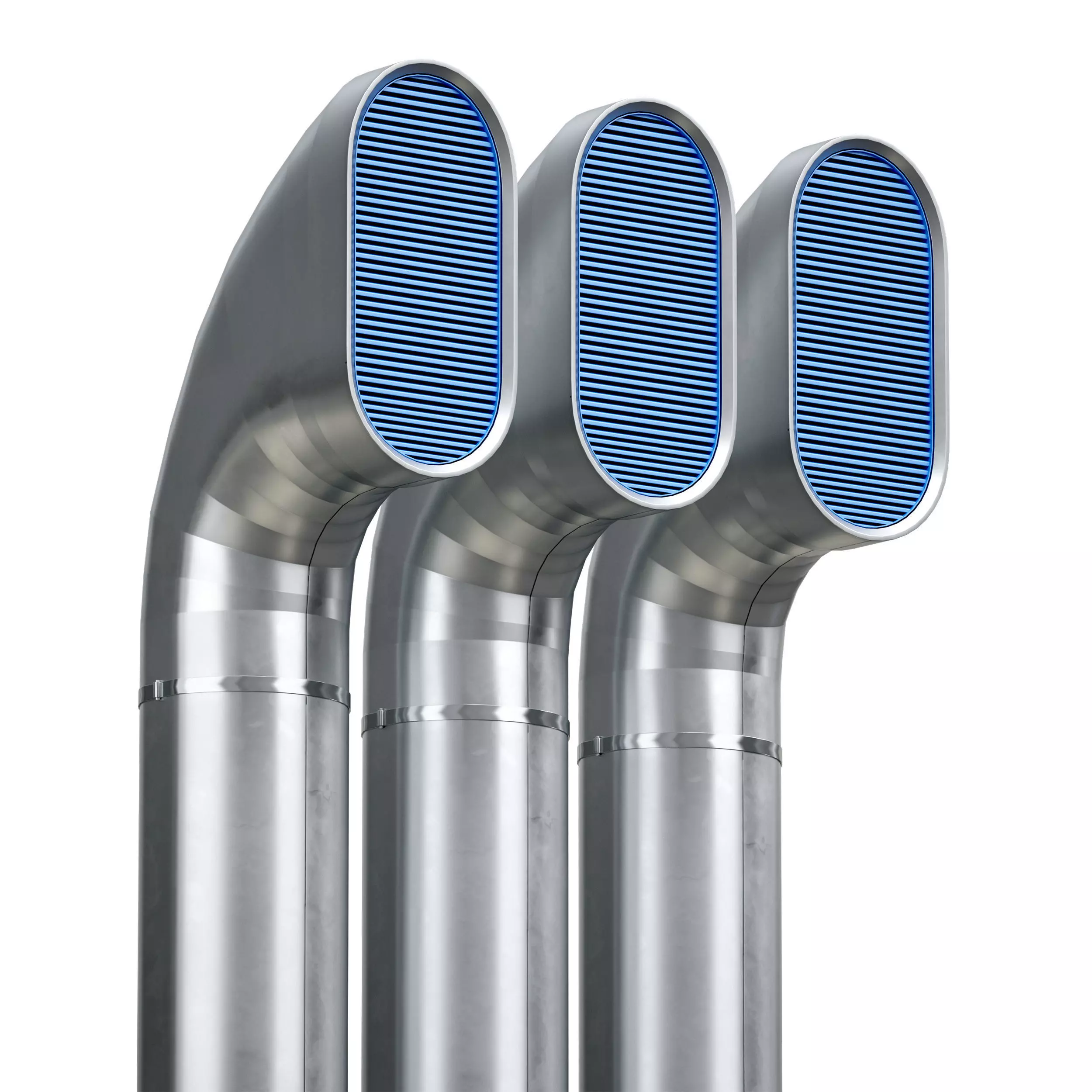 Ventilation pipe 3D model_0