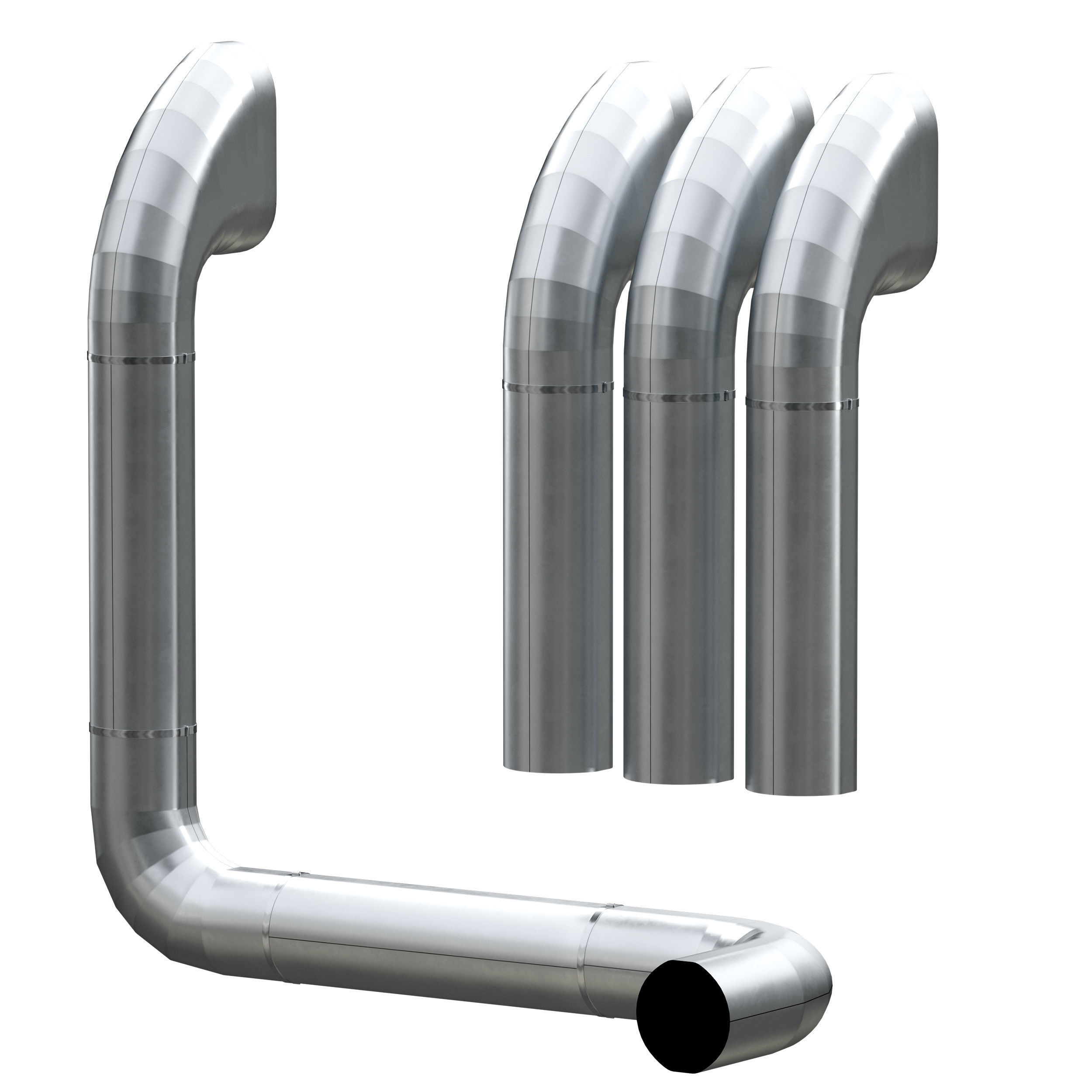 Ventilation pipe 3D model_17