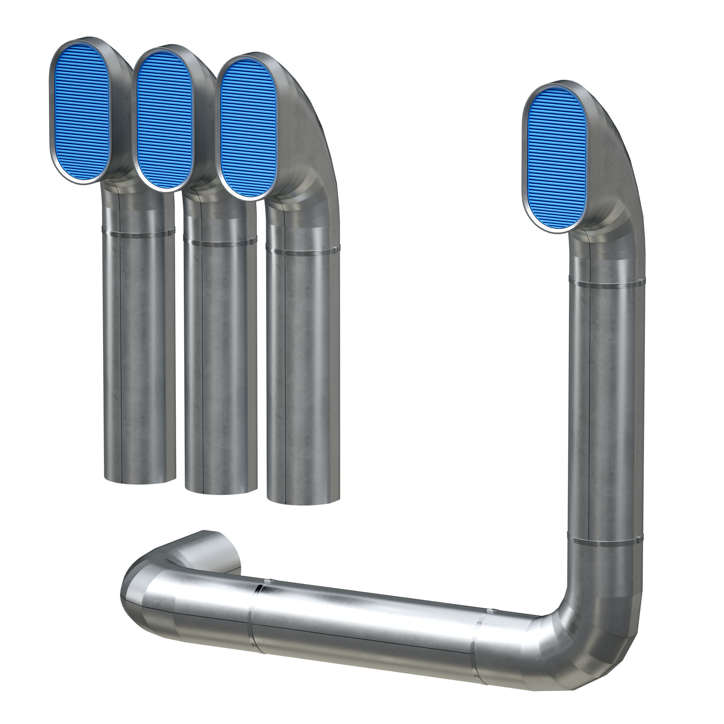 Ventilation pipe 3D model_12