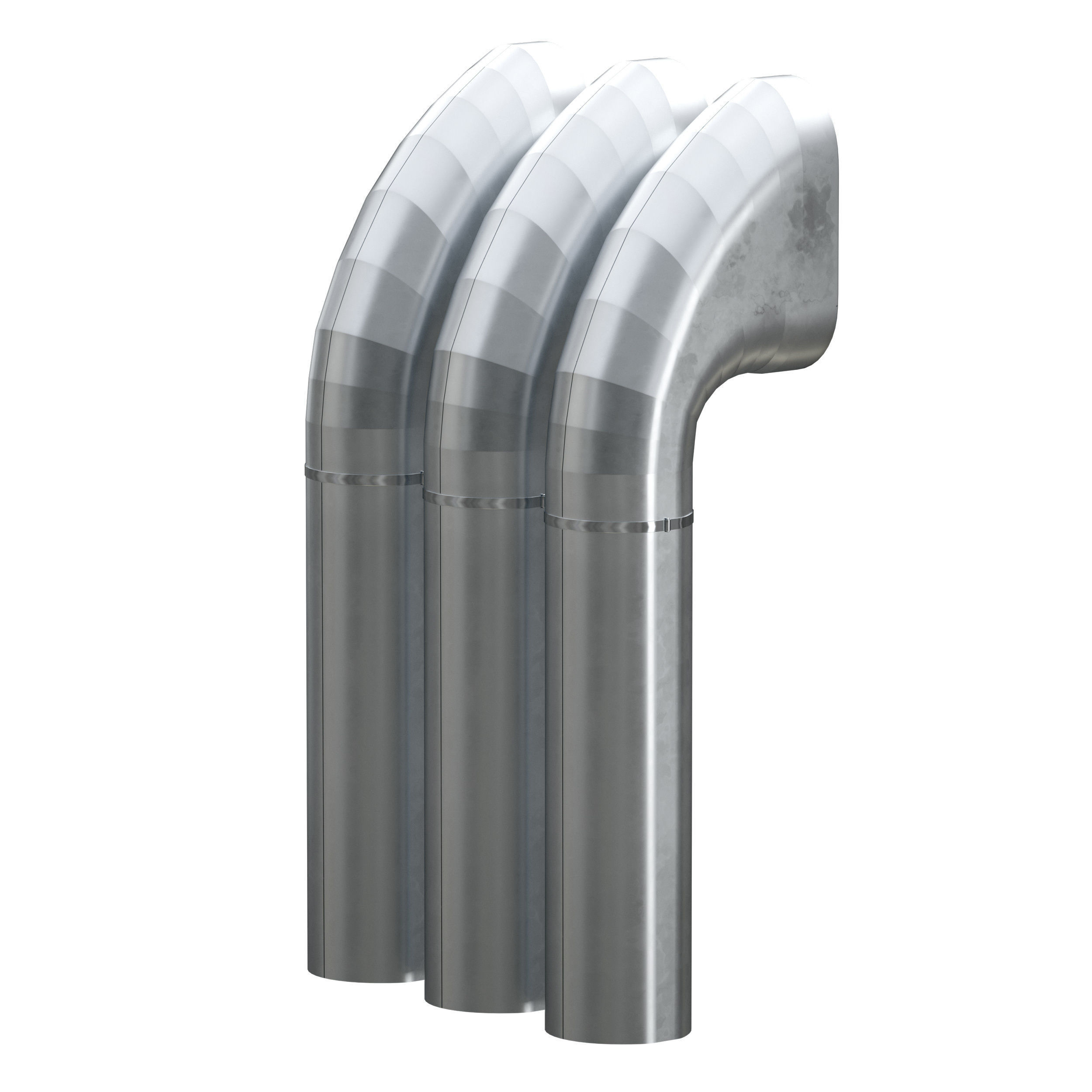 Ventilation pipe 3D model_16