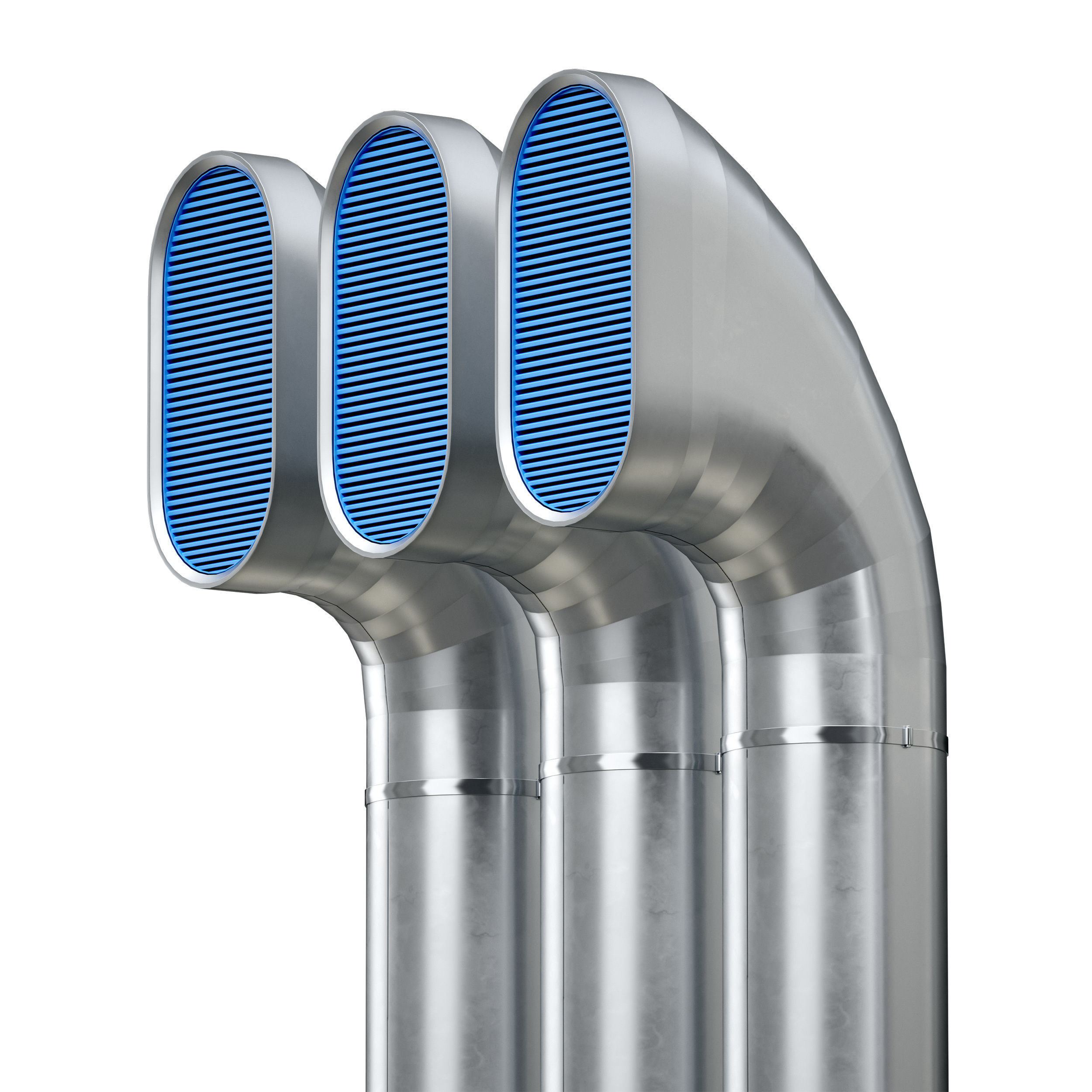 Ventilation pipe 3D model_7