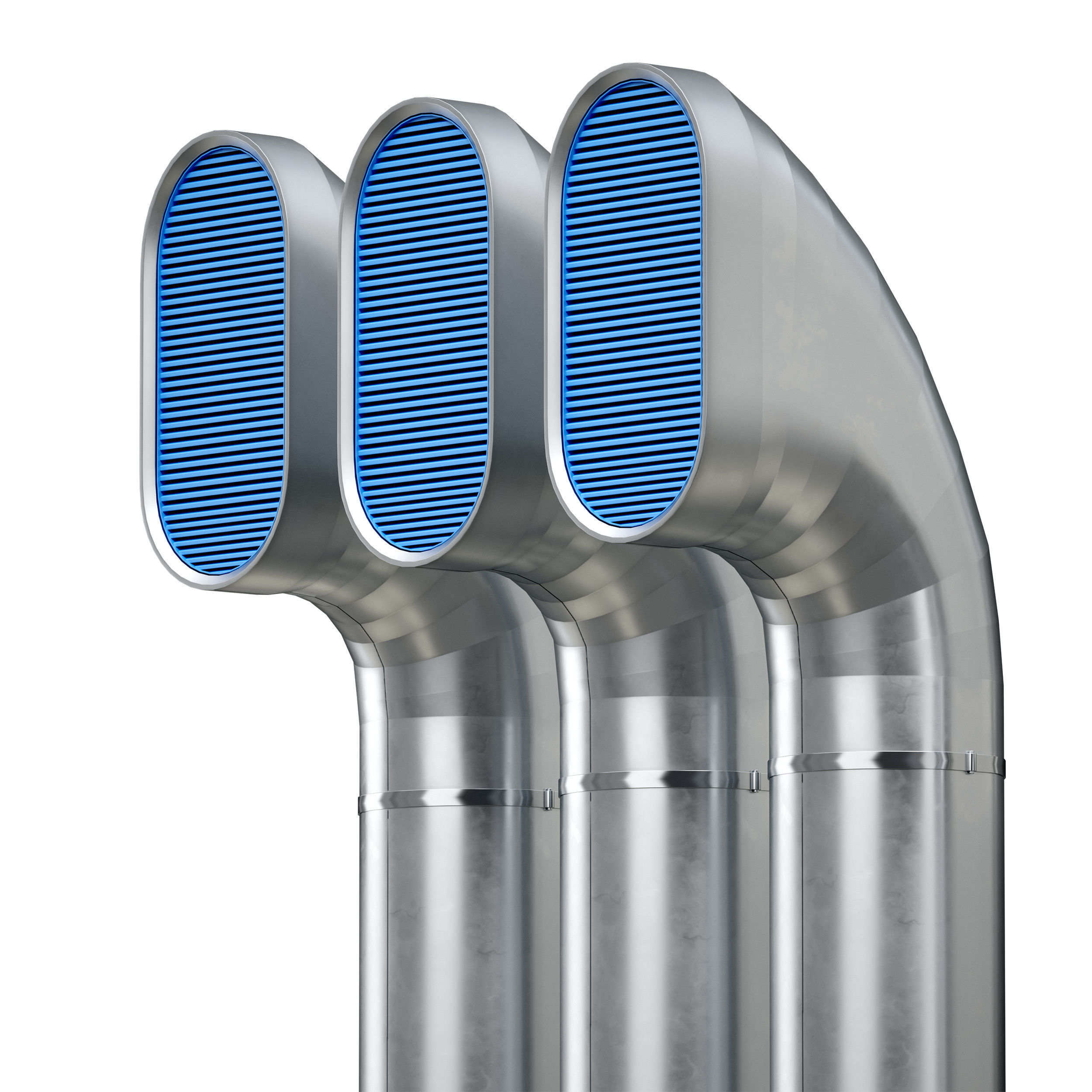 Ventilation pipe 3D model_5