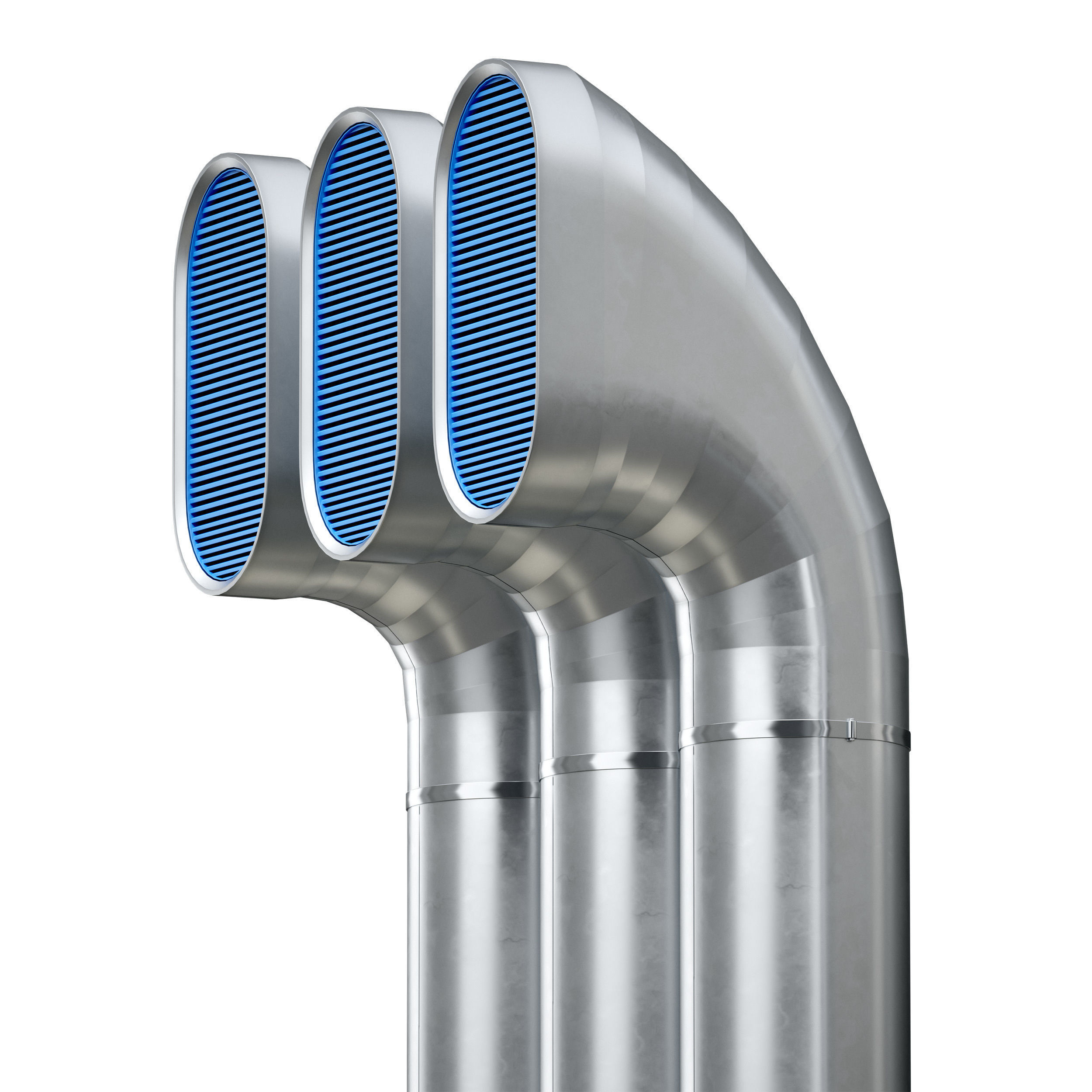 Ventilation pipe 3D model_8