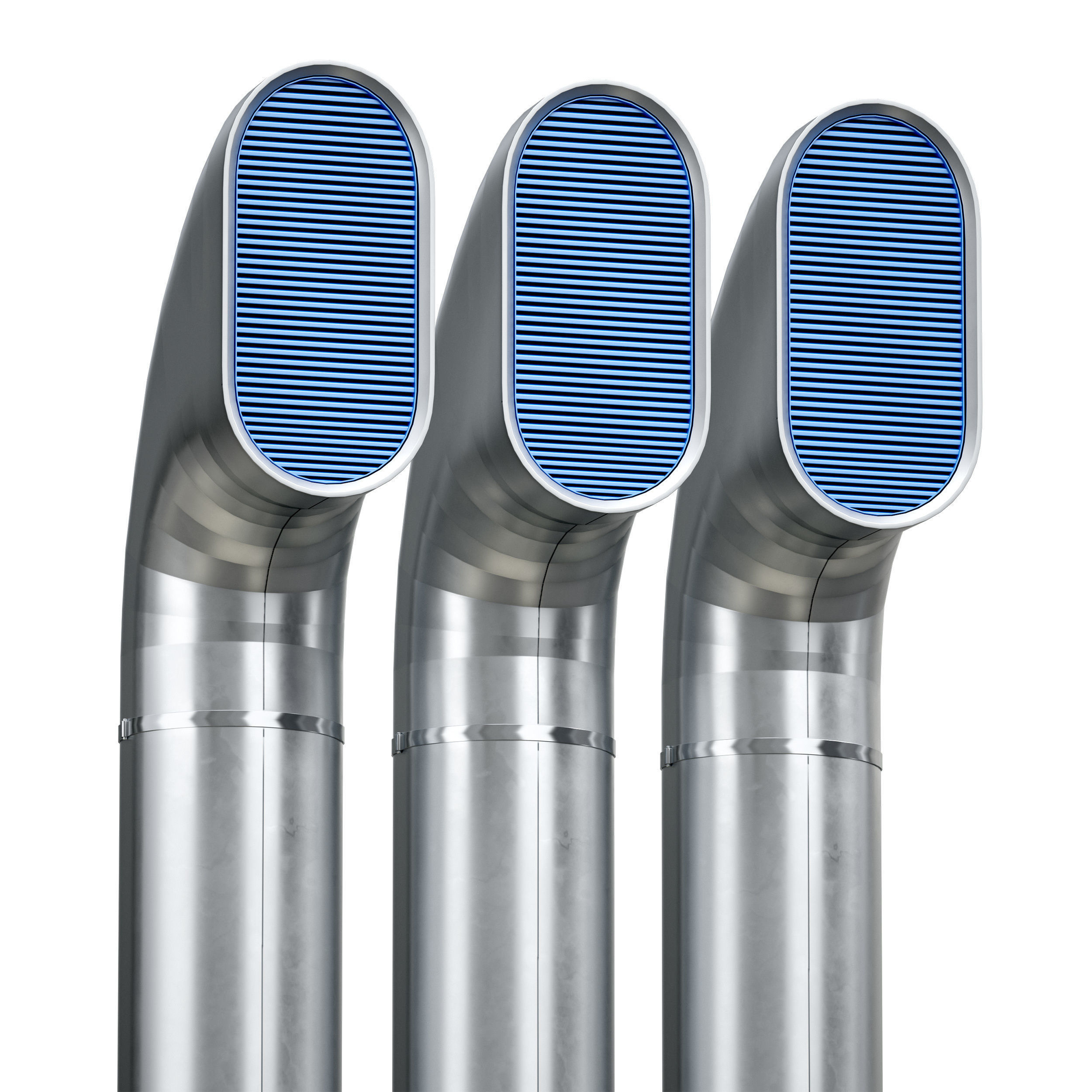 Ventilation pipe 3D model_3