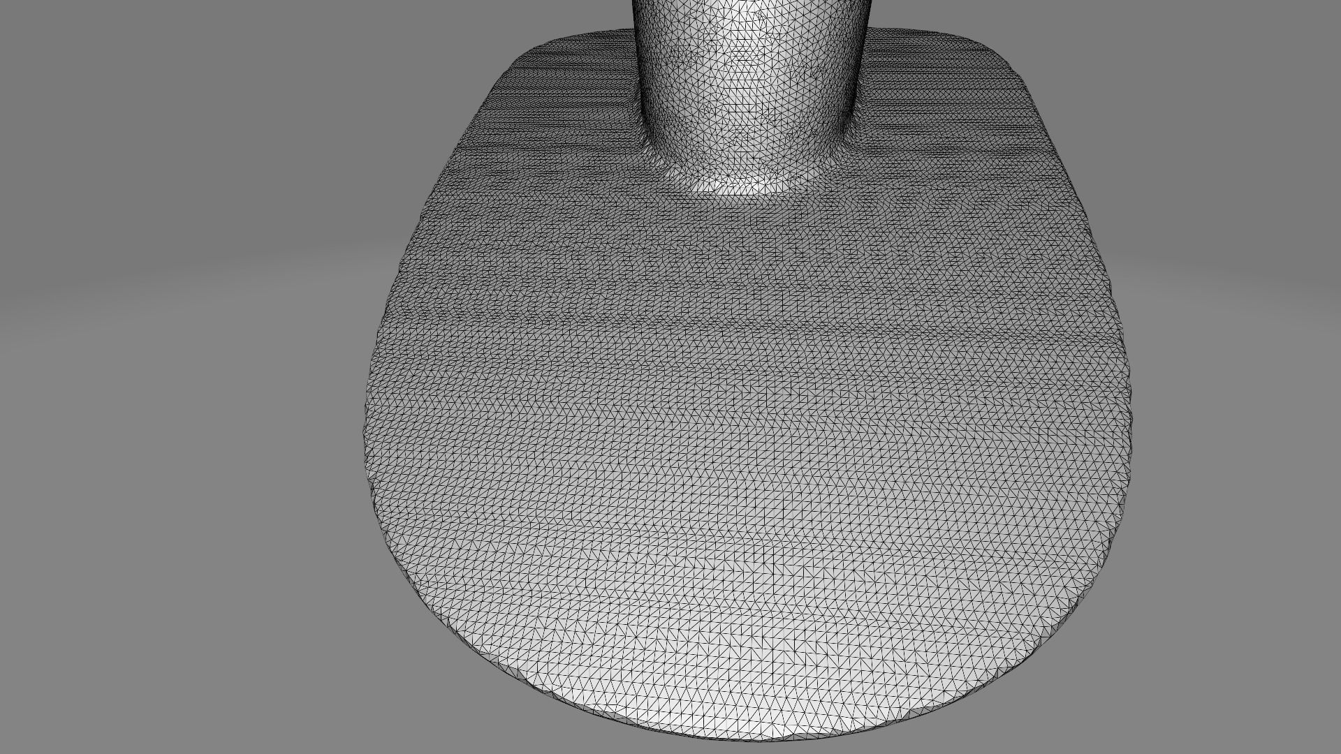 Discocone shell smooth surface 3D print model_10