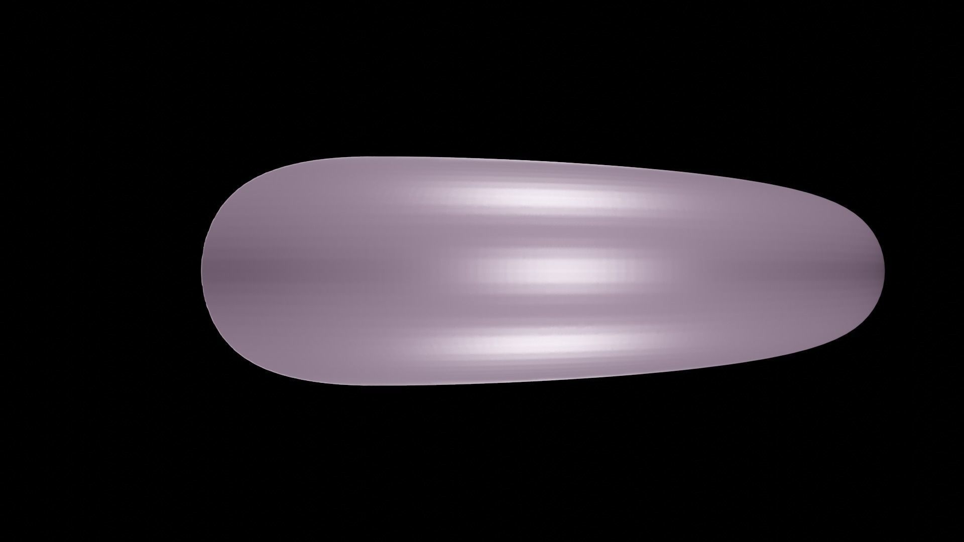 Discocone shell smooth surface 3D print model_4