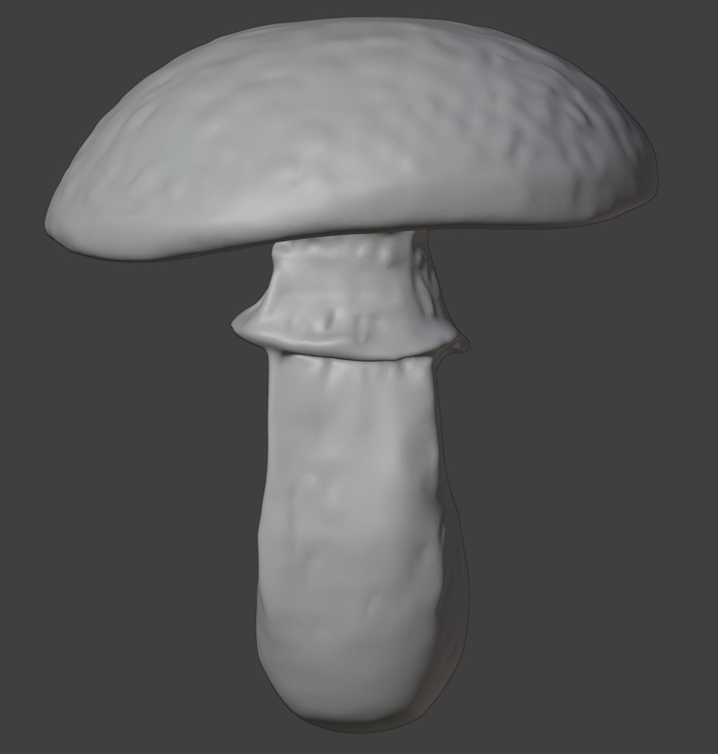 Realistic high quality red fungus - Mushroom 3D model_6