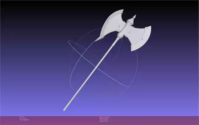 Frieren Stark Axe Printable Model 3D print model