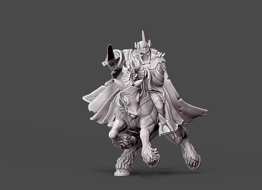 Wraith Rider 2 - 35mm scale 3D print model_5