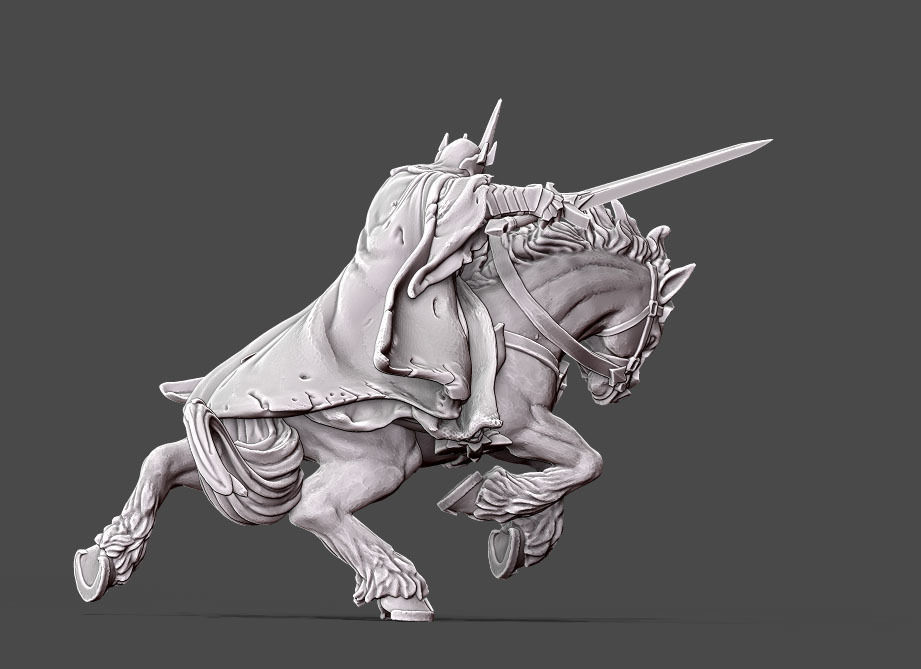 Wraith Rider 2 - 35mm scale 3D print model_3