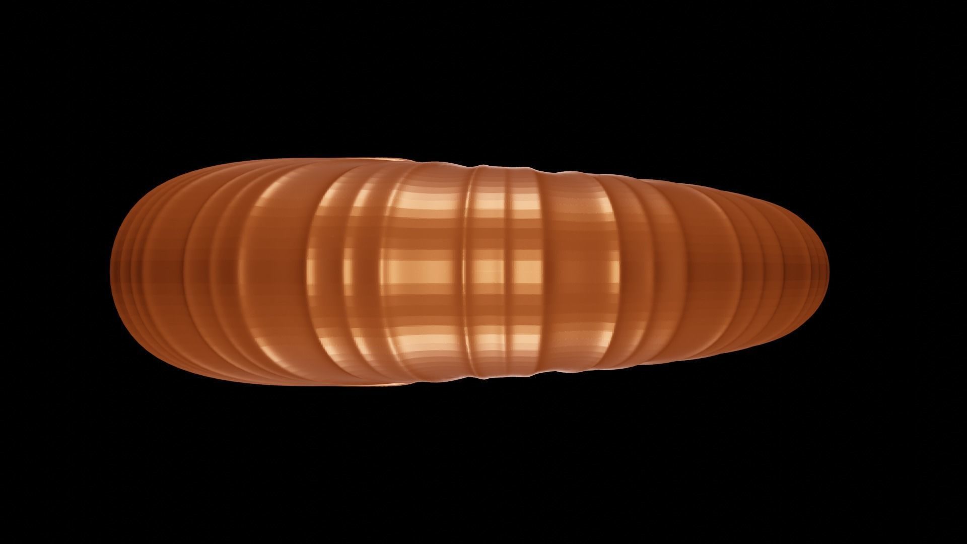 Discocone ornamented ribbing pattern I 3D print model_4