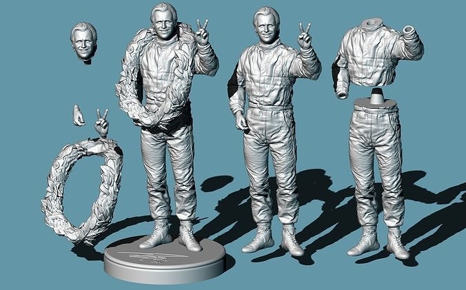 Dan Wheldon Tribute 3D print model