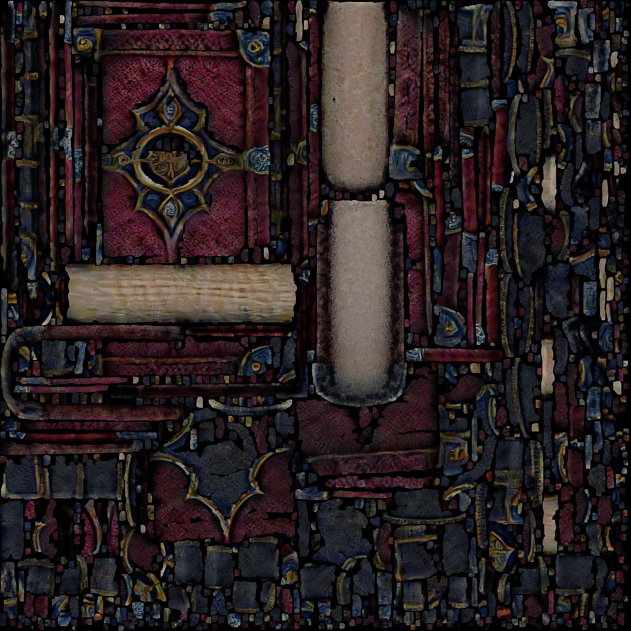 Realistic high quality magical spellbook - Book 3D model_9