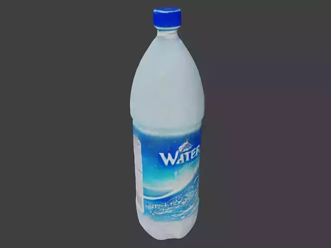 Realistic high quality plastic waterbottle - Bottle