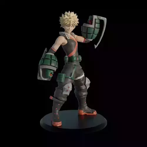 Katsuki Bakugo My Hero Academia 3D print model