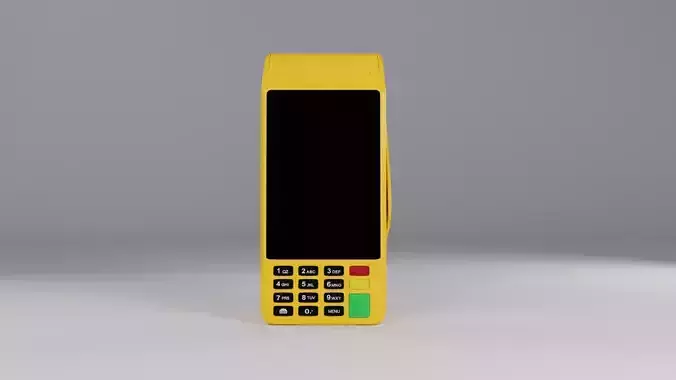 CARD MACHINE MODERNINHA PRO Low-poly 3D model