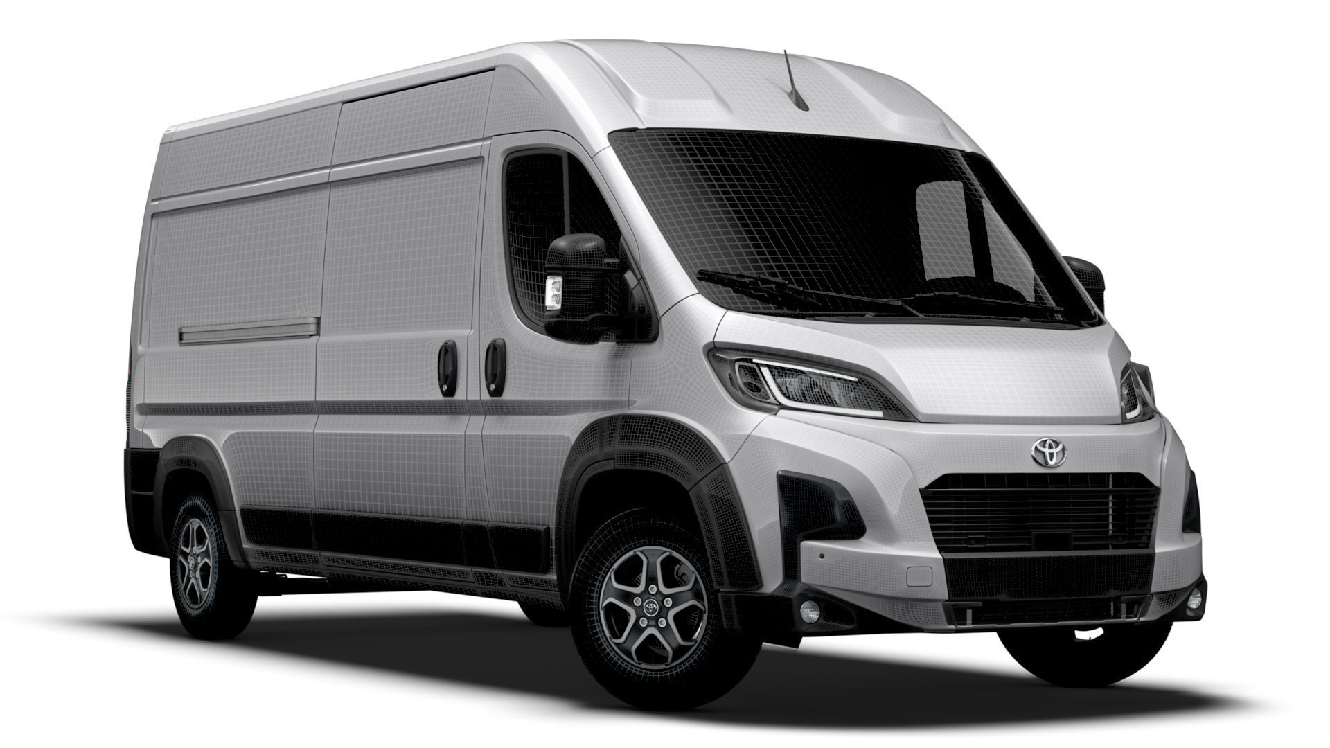 Toyota ProAce Max Electric Van L3H2 2024 3D model_14