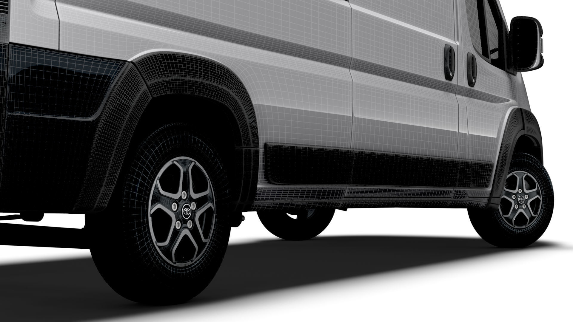 Toyota ProAce Max Electric Van L3H2 2024 3D model_25