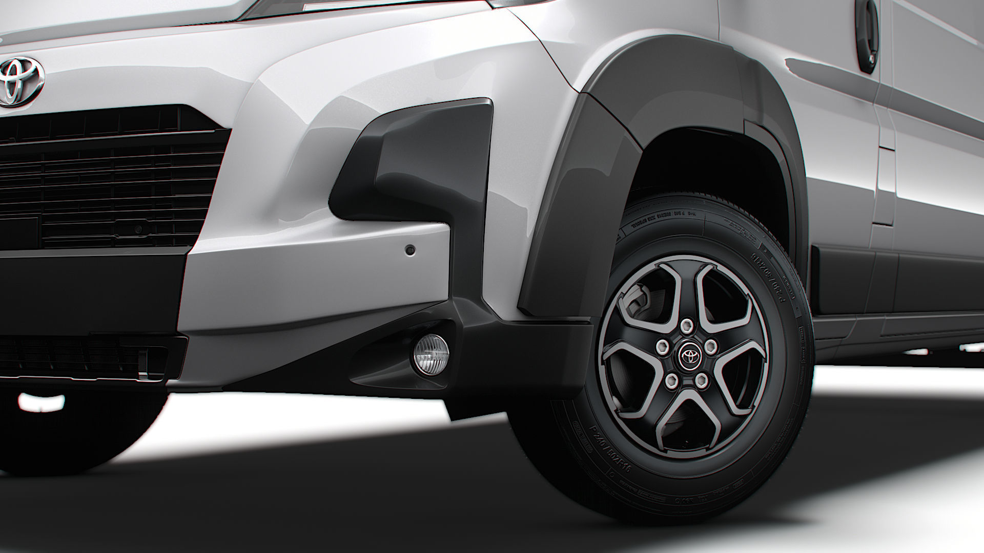 Toyota ProAce Max Electric Van L3H2 2024 3D model_3