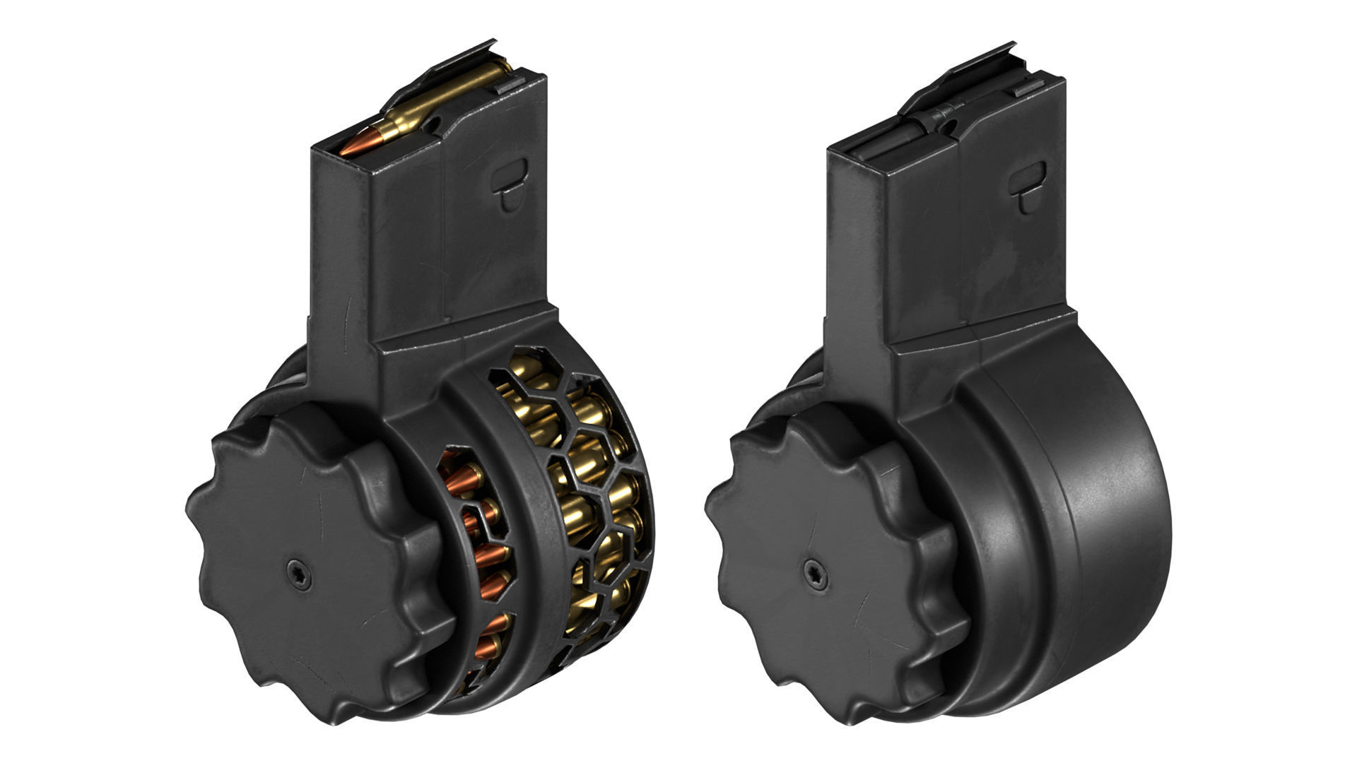 3D model X25 DRUM MAGAZINE VR / AR / low-poly | CGTrader