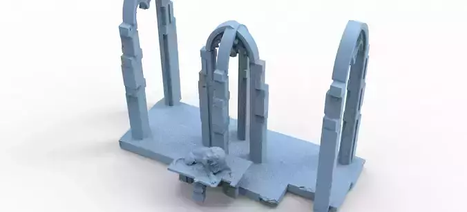 Aslan Stone table Ruins 