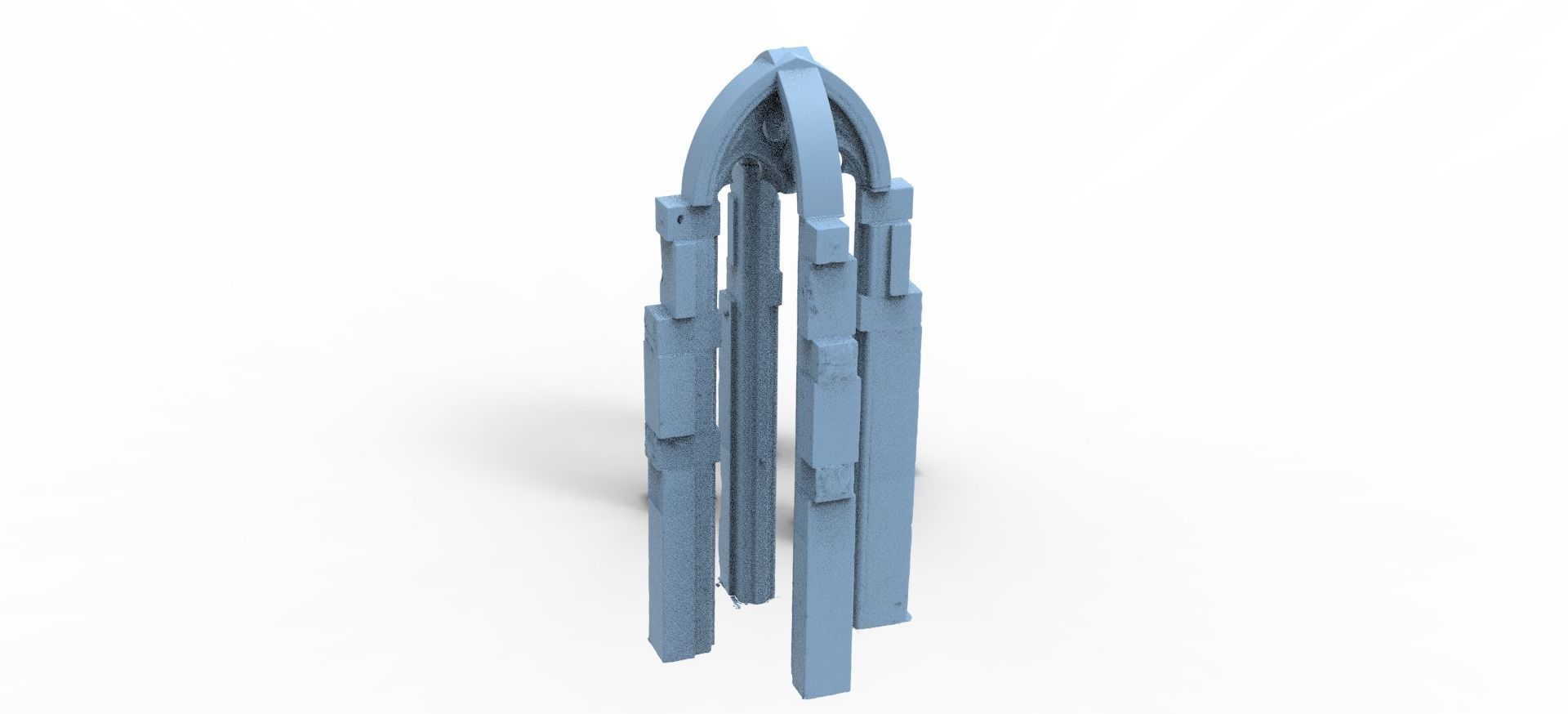 Aslan Stone table Ruins Collection full  3D model_3