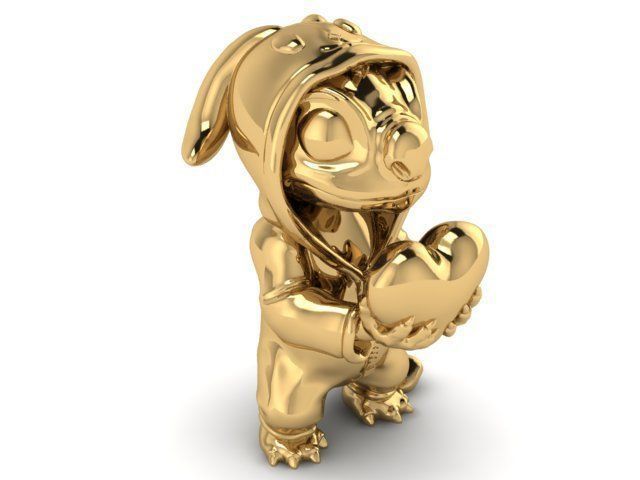 Alien Model 3D print model_2