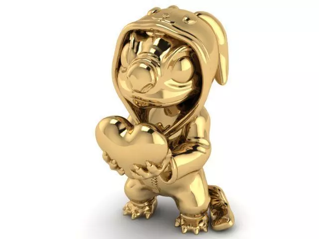 Alien Model 3D print model_0