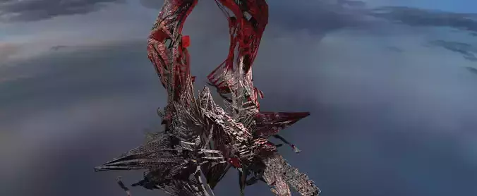 Spider Oni temple  tower