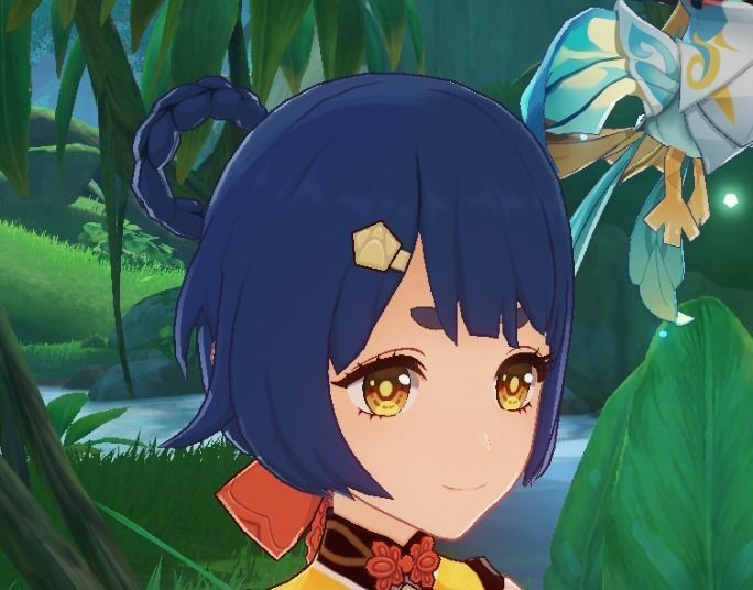 Printable Pyro Vision Genshin impact - Xiangling Cosplay 3D print model_6