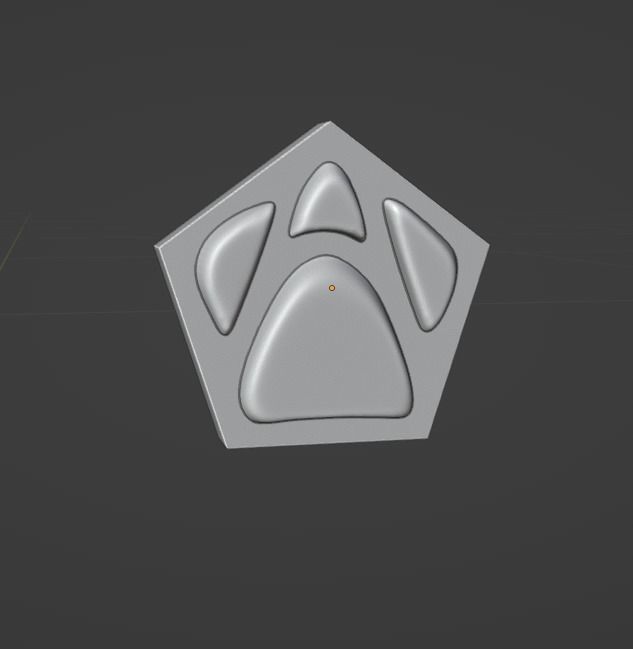 Printable Pyro Vision Genshin impact - Xiangling Cosplay 3D print model_9