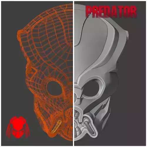 Predator Detox mask  3D print model