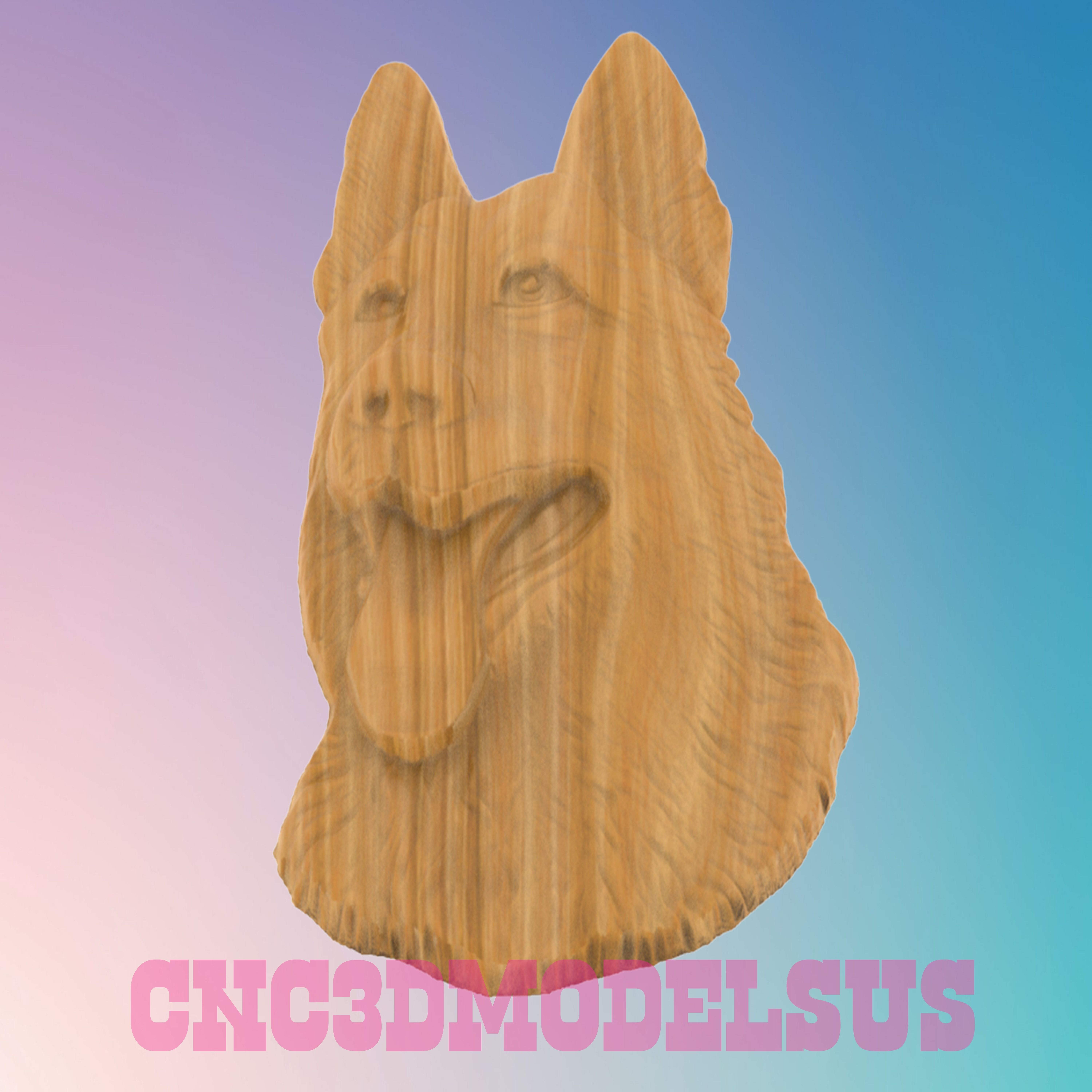 Berger 3D MODEL STL FILE FOR CNC ROUTER LASER 3D PRINTER 3D print model_2