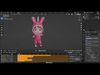 Cute Baby with Coat Animated in Blender and Unity Low-poly 3D model_2