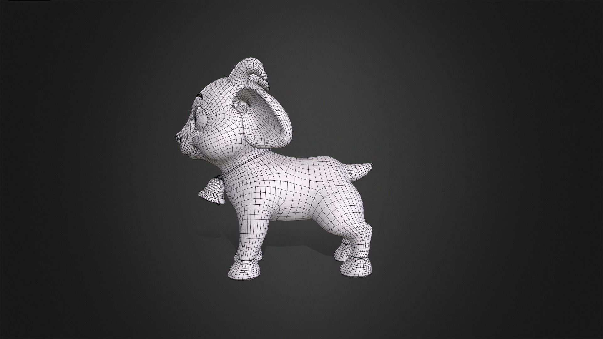 Asset - Cartoons - Animal - Goatling Rigged 3D model_15