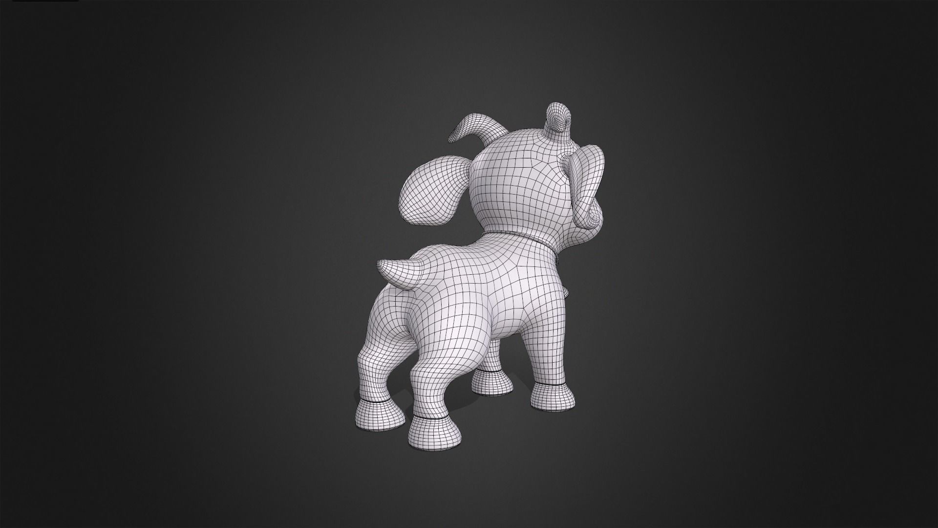 Asset - Cartoons - Animal - Goatling Rigged 3D model_12