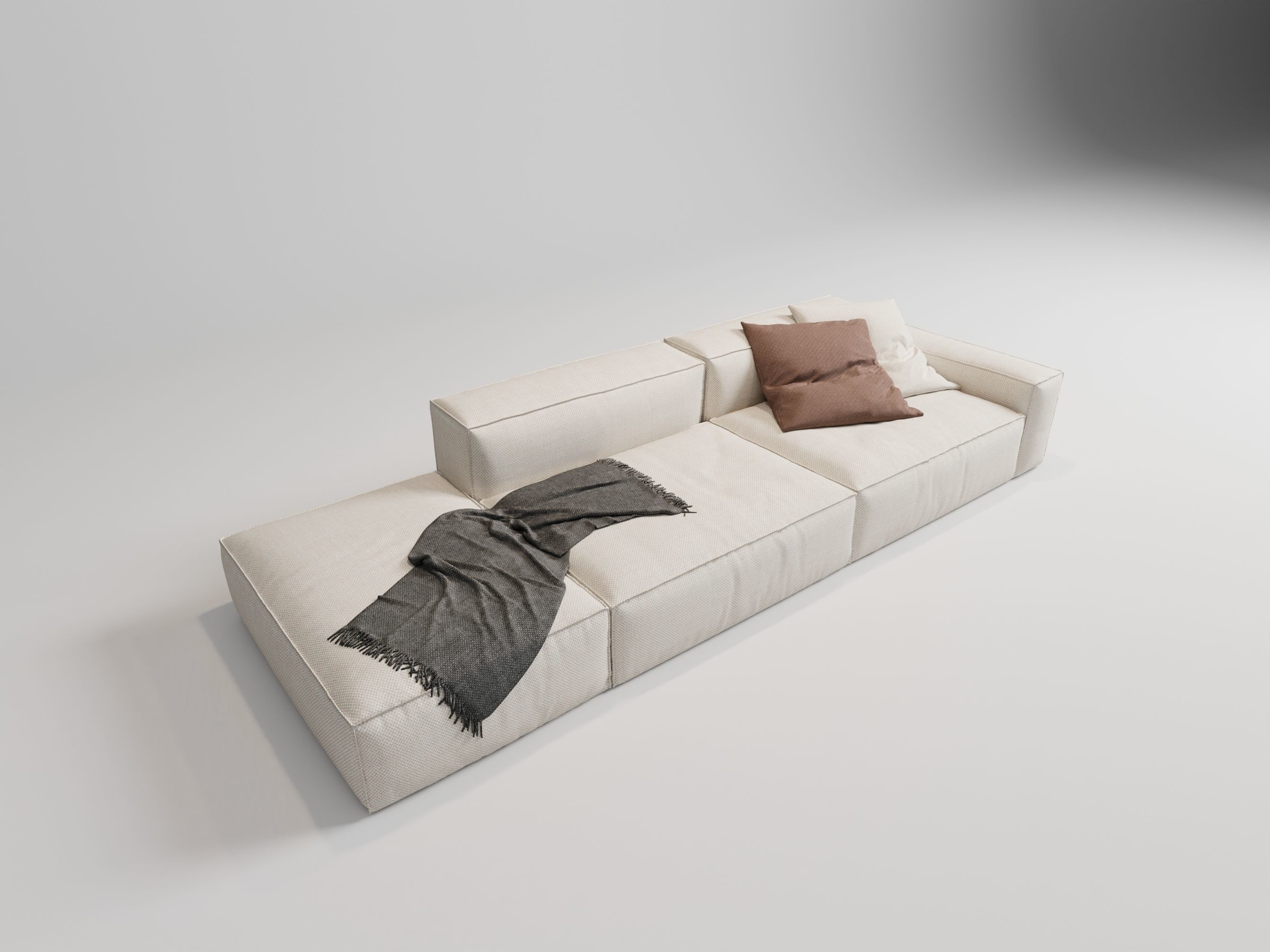 Sofa 3D model Free 3D model_3
