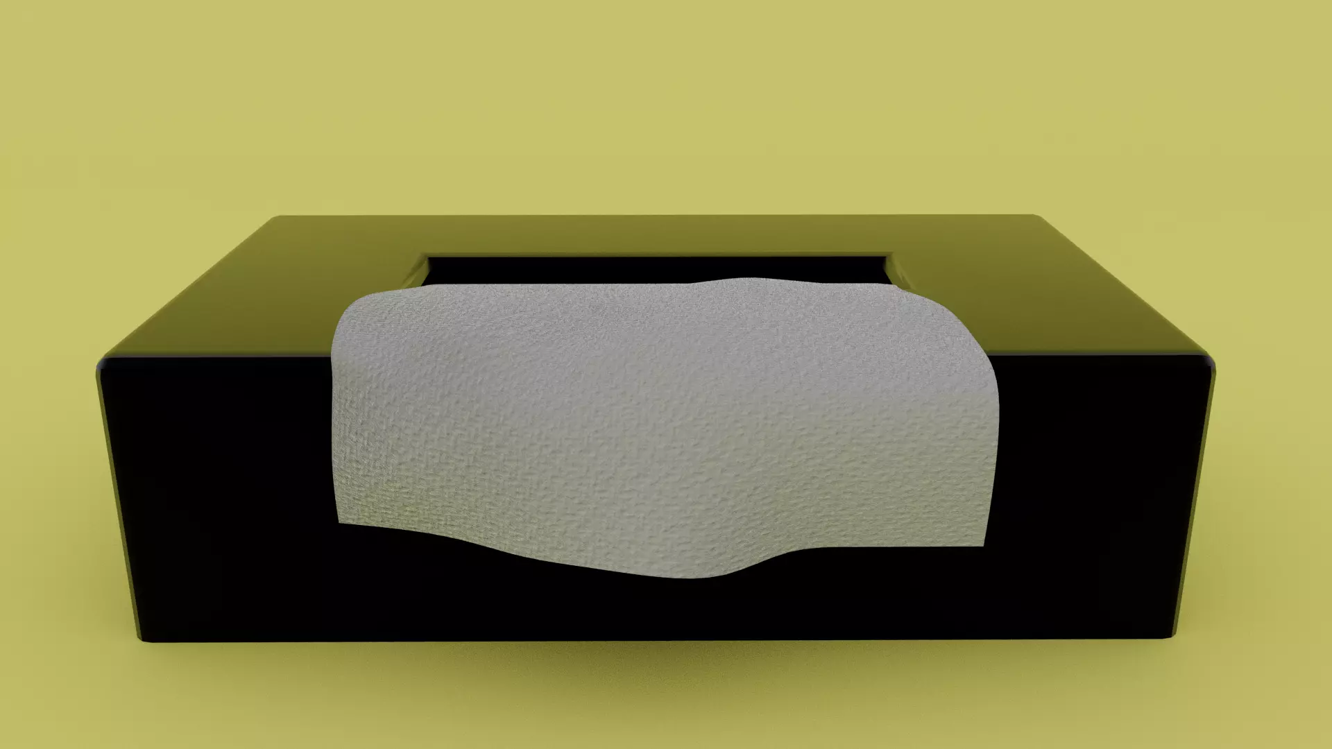 Tissue Box Free low-poly 3D model