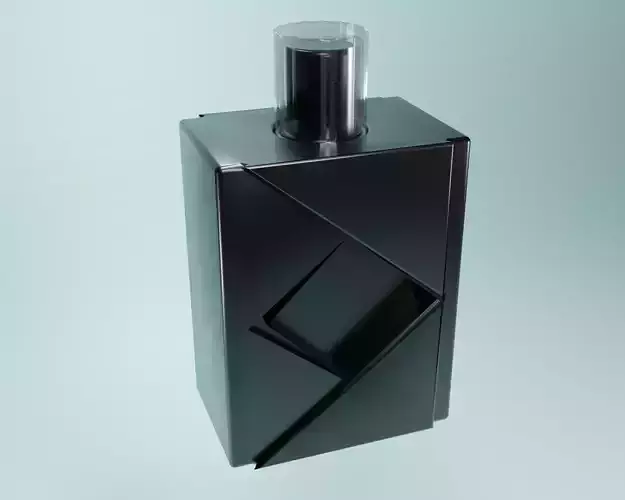 Square perfume bottle