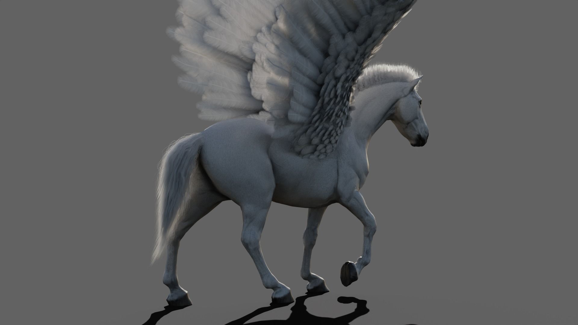 Pegasus 3D model_3