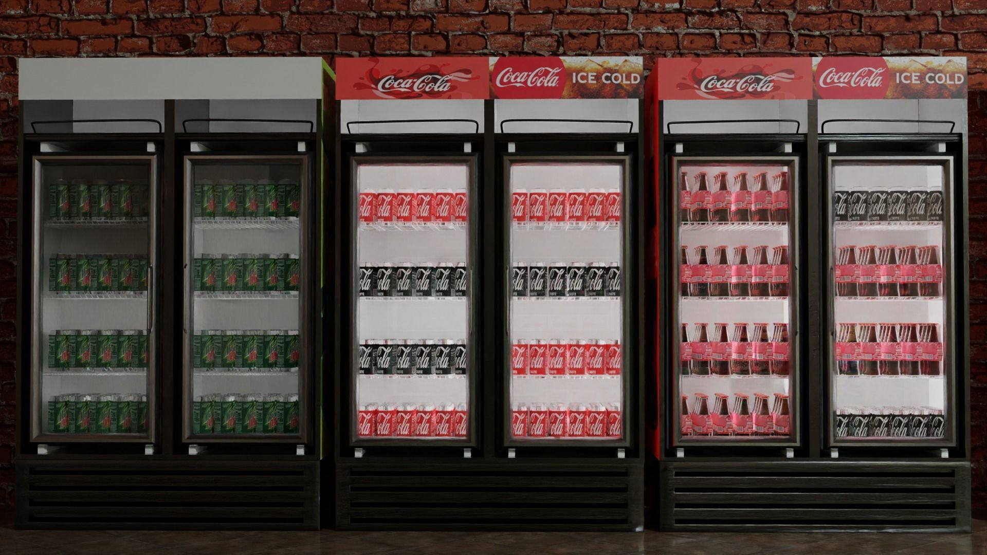 Convenience Store both Interior  and Exterior 3D model_15
