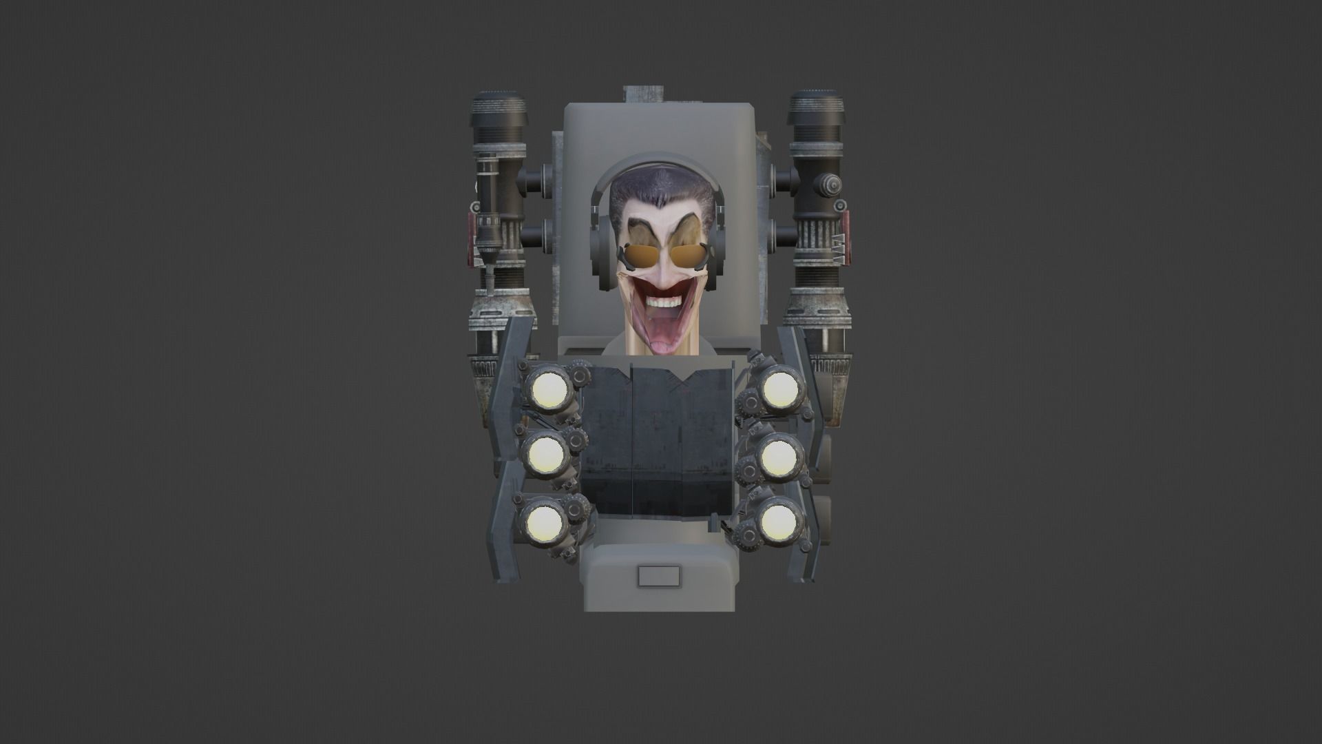 Skibiditoilet 3D model_1