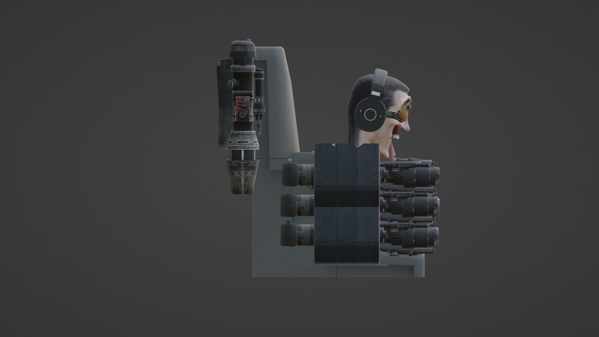 Skibiditoilet 3D model_3