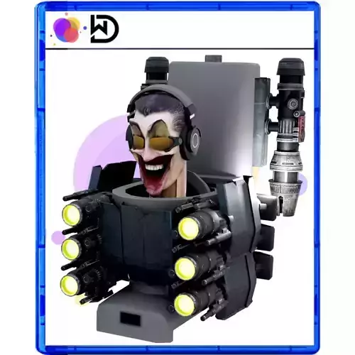 Skibiditoilet 3D model