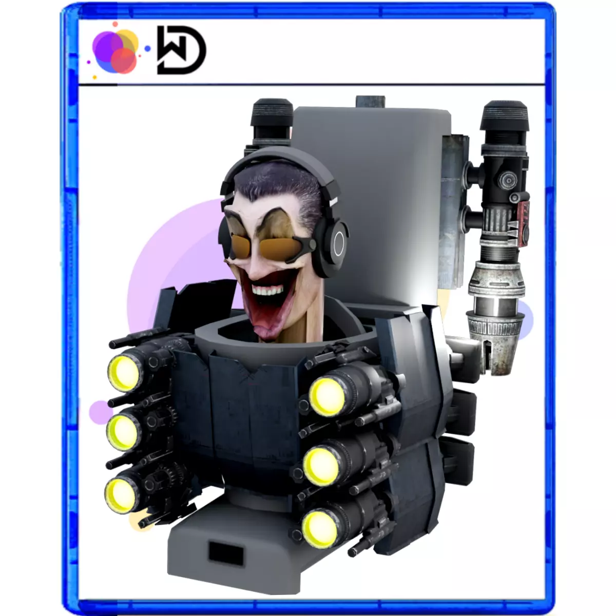 Skibiditoilet 3D model_0