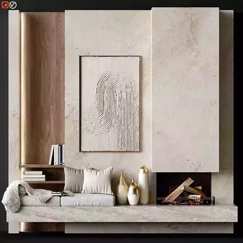 Fireplace 3D model