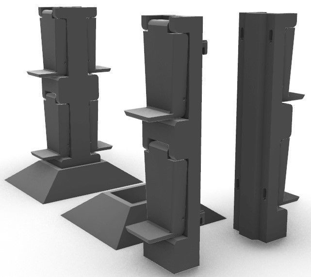 TWO-WAY GAME CONTROLLER HOLDER 3D print model_1